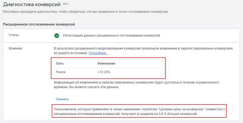 Как настроить расширенное отслеживание конверсий в Google Ads