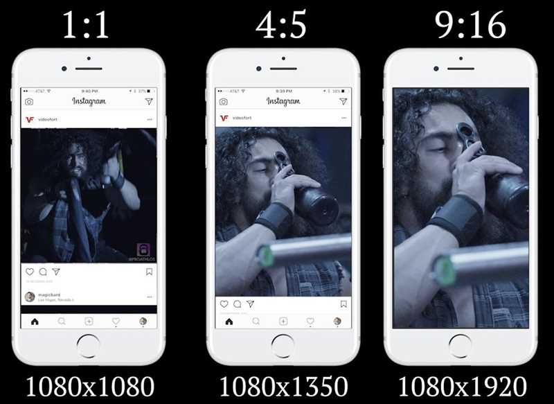 Какой размер видео поддерживает Инстаграм